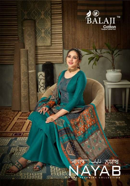 Balaji Nayab Vol 1 Cotton With Printed Regular wear Dress Ma...