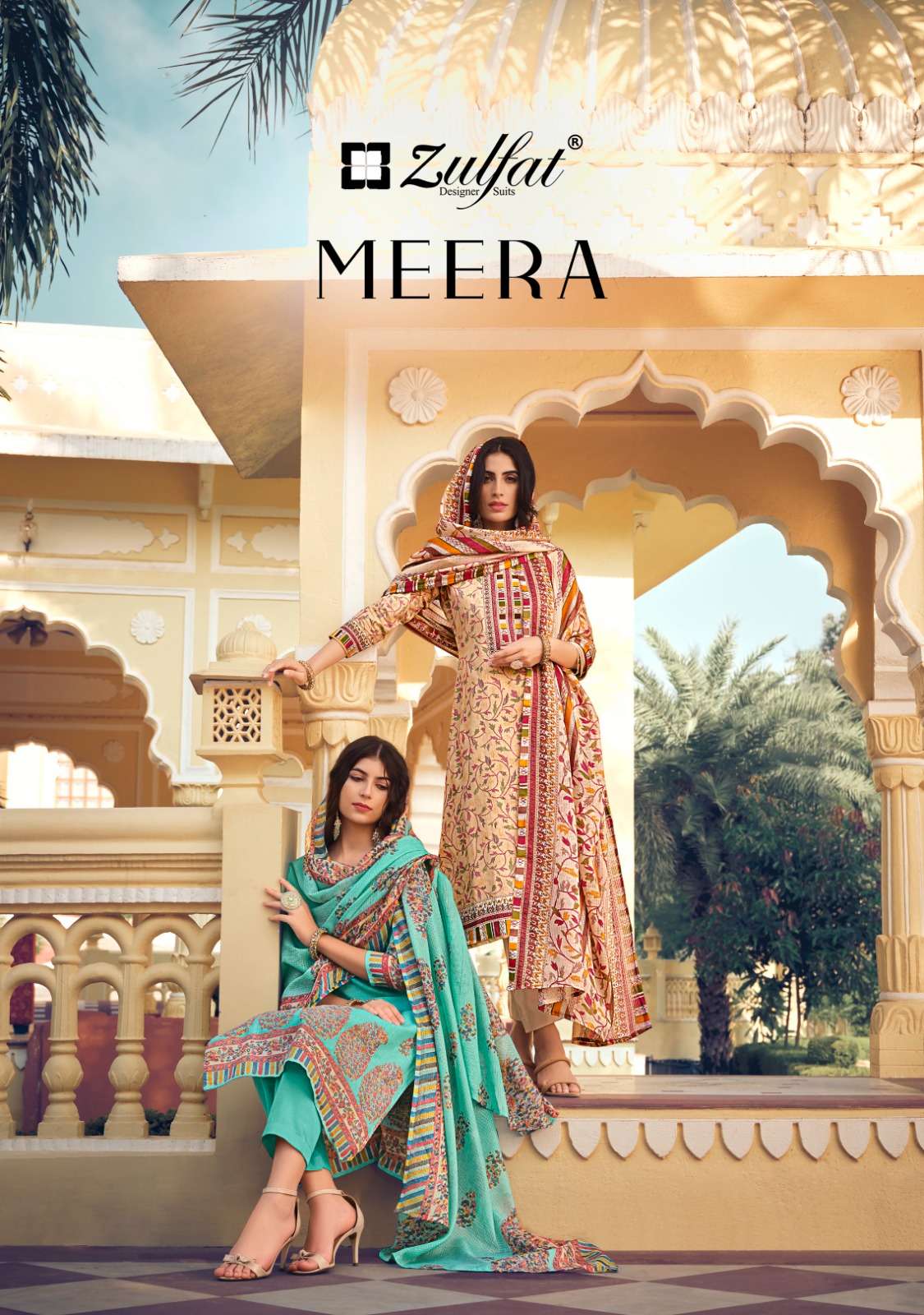 Belliza Designer Studio Zulfat Meera Cotton With digital Pri...
