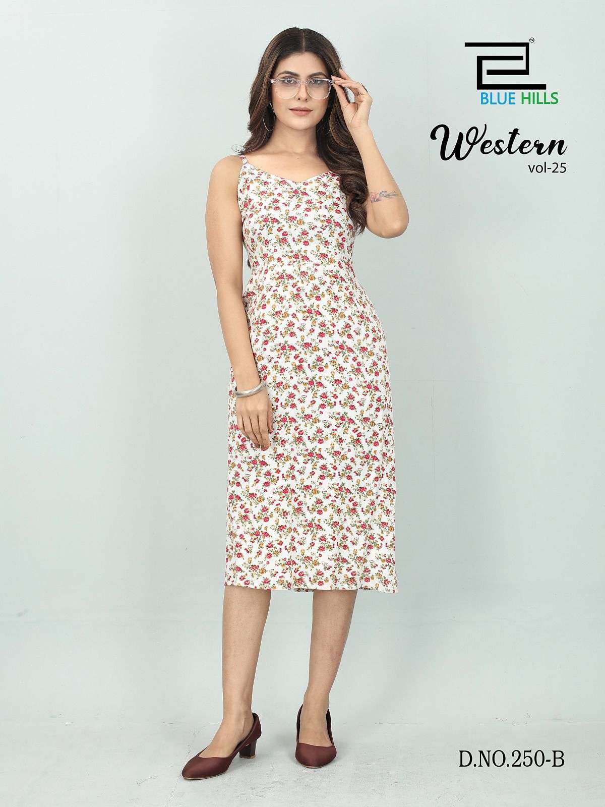 Blue Hills Western vol 25 Rayon with Printed Western Style K...