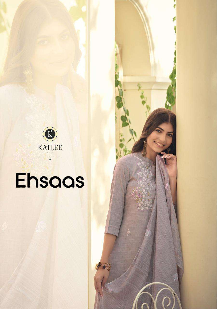 KAILEE FASHION EHSAAS PURE FANCY DESIGNER READYMADE SUITS WH...