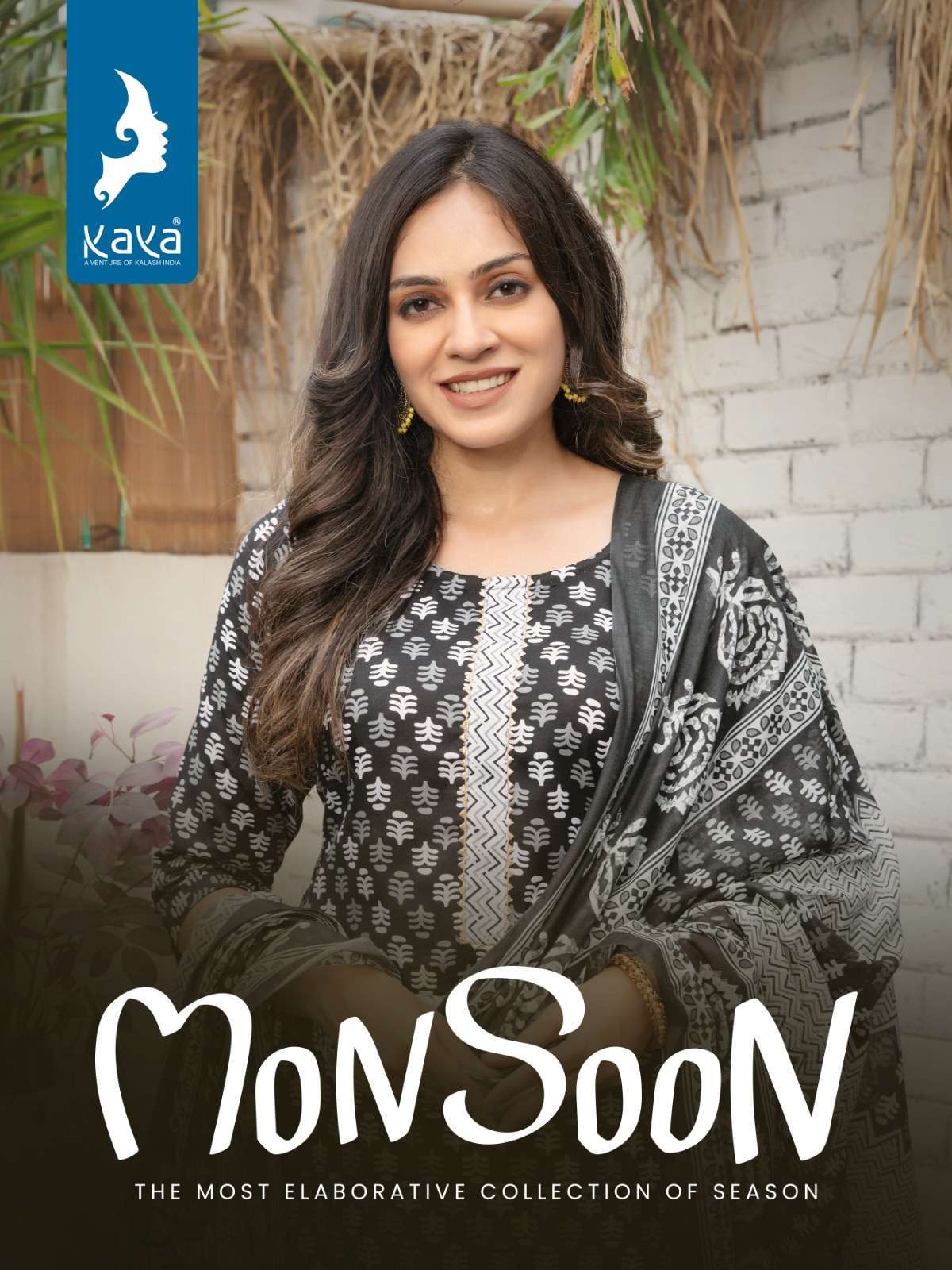 Kaya Present Monsoon Rayon with Printed Readymade Salwar Kam...