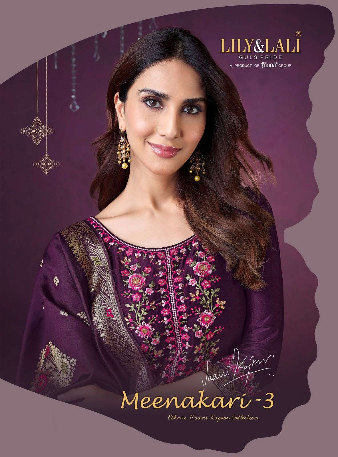 Lily Lali Meenakari vol 3 Silk with Embroidery and Handwork ...