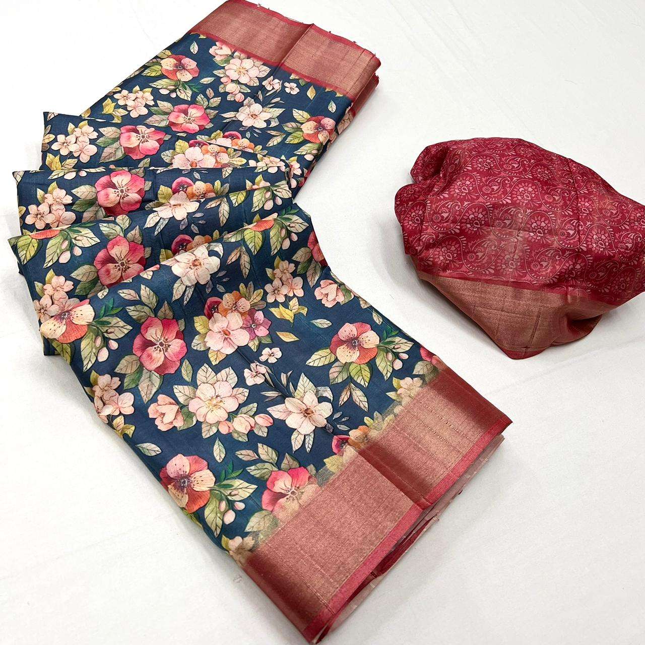 lt fabrics kashvi creation Madhubala vol 2 Silk with Flower ...