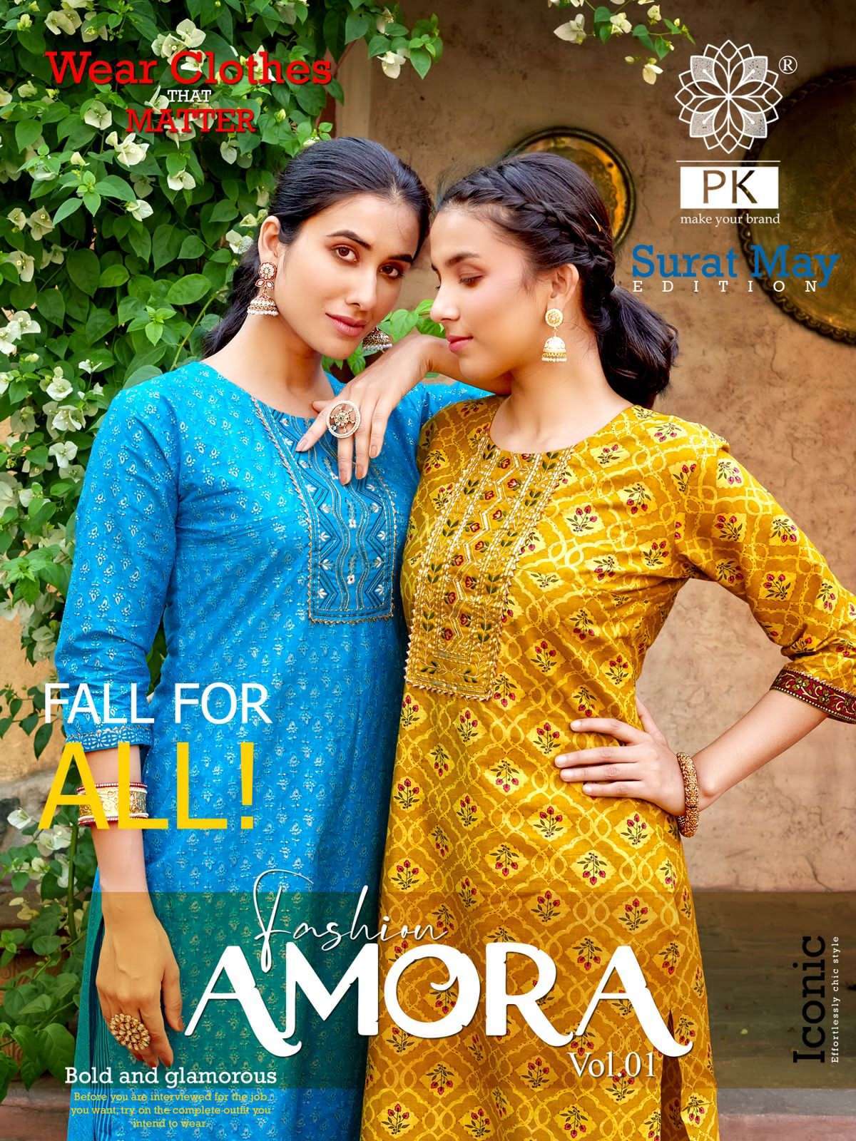 PK Fashion Amora Vol 1 Cotton with Hand embroidery work Read...