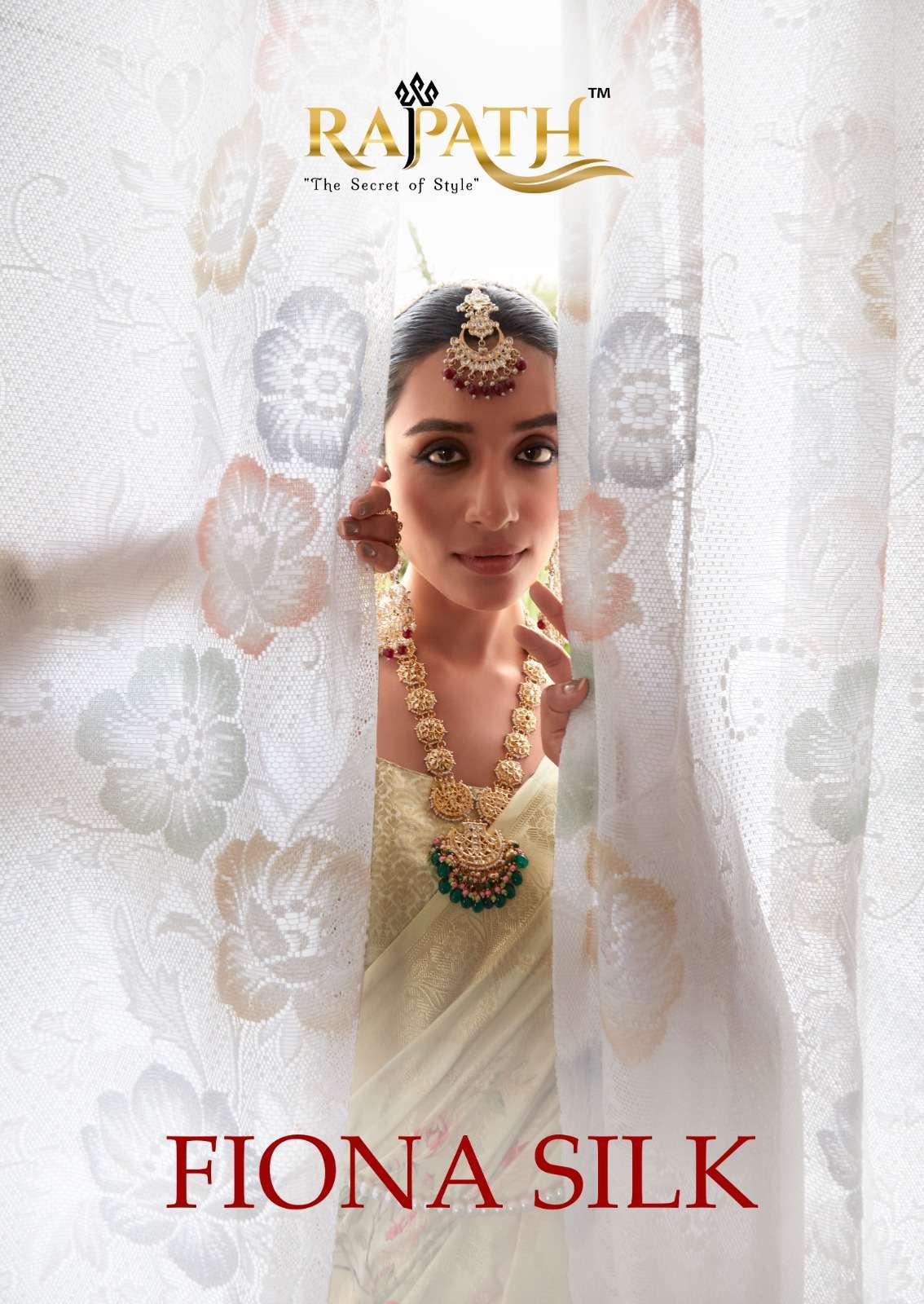 Rajpath Fiona Silk with Flower Printed fancy look saree coll...