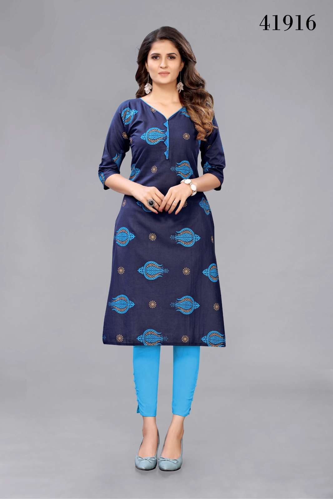 Regular wear Low rate Cotton with Printed kurti collection