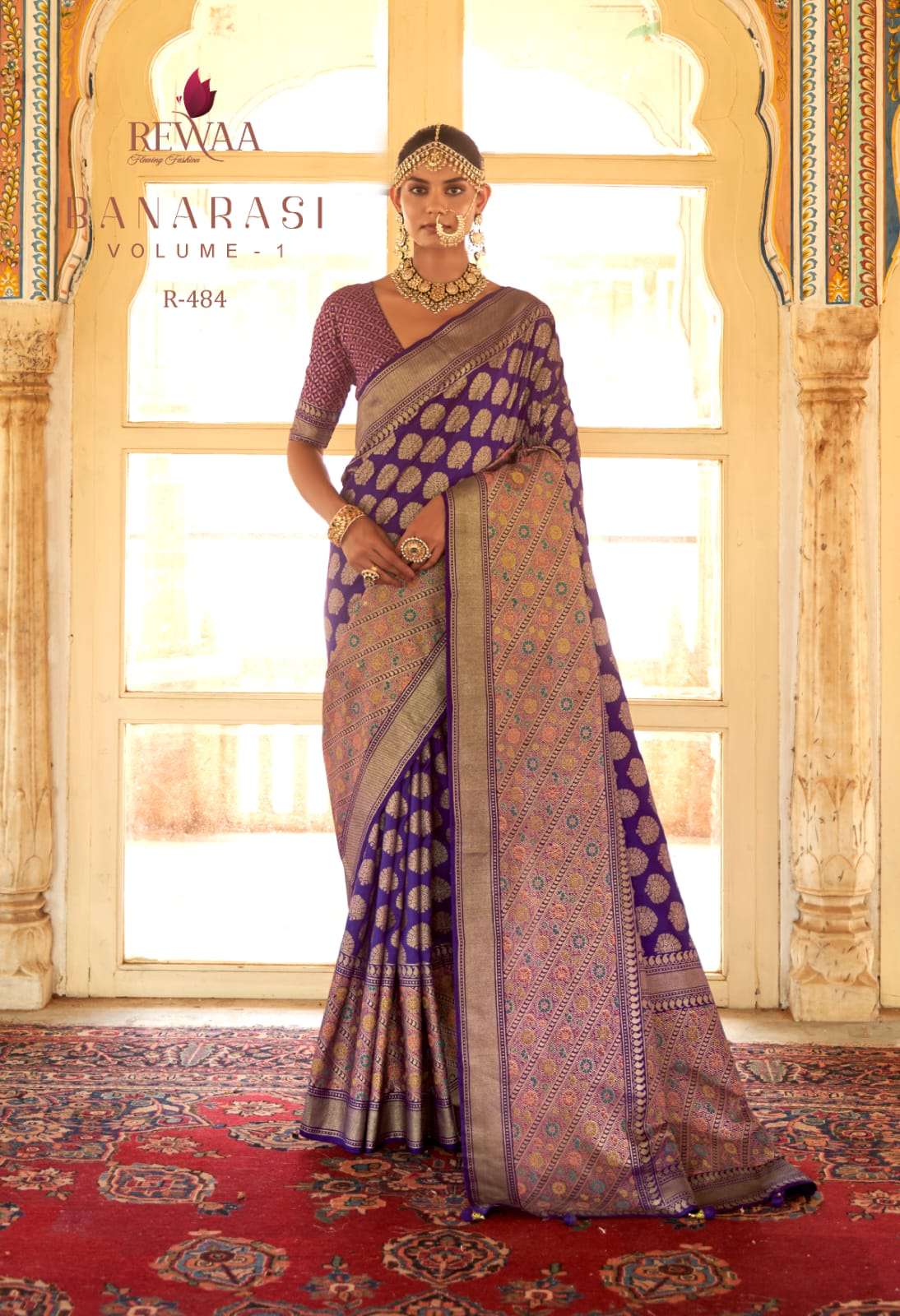 Rewaa fashion banarasi vol 1 silk with Patola design wedding...
