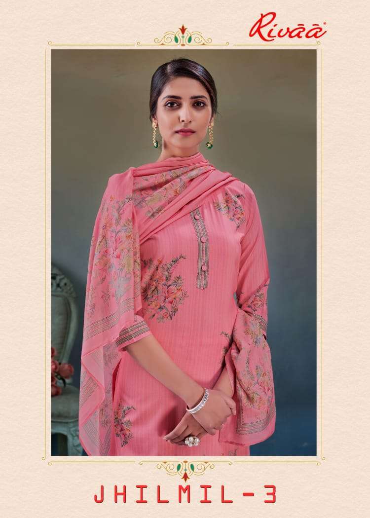 Rivaa Exports Jhilmil vol 3 Modal silk with digital Printed ...