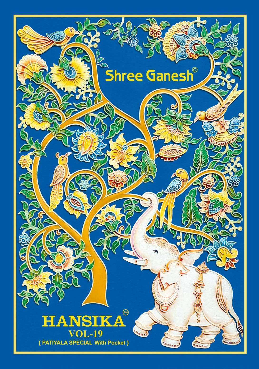 Shree Ganesh Hansika vol 19 Cotton with Printed Panjabi Pati...