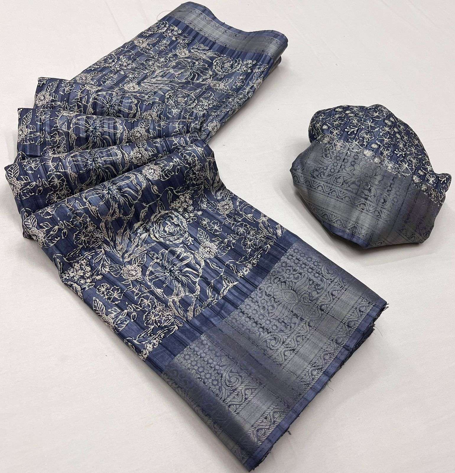 Festival Special Handloom silk with weaving design Saree col...