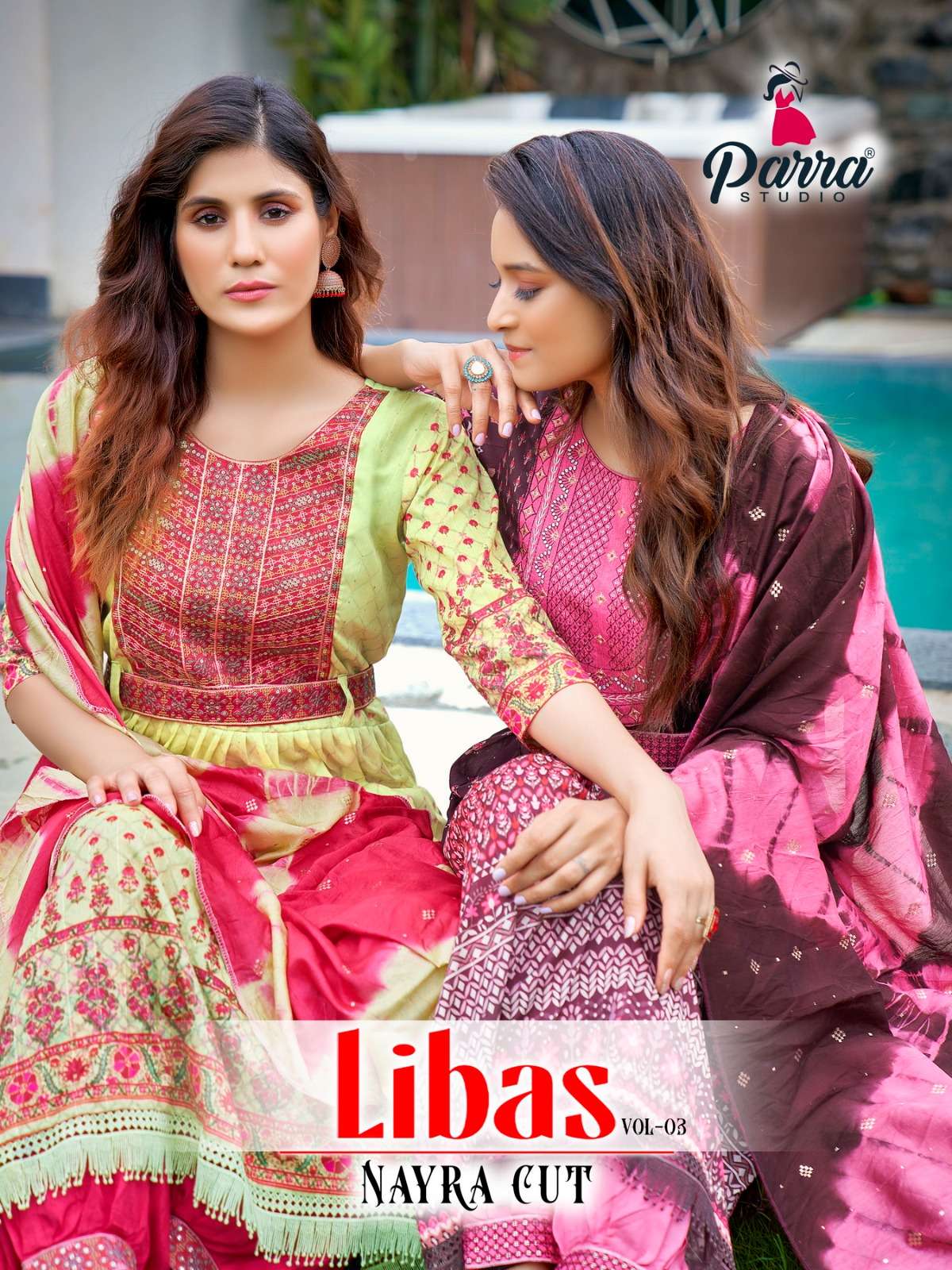 Parra Studio Libas Nayra Cut vol 3 Silk with fancy look read...