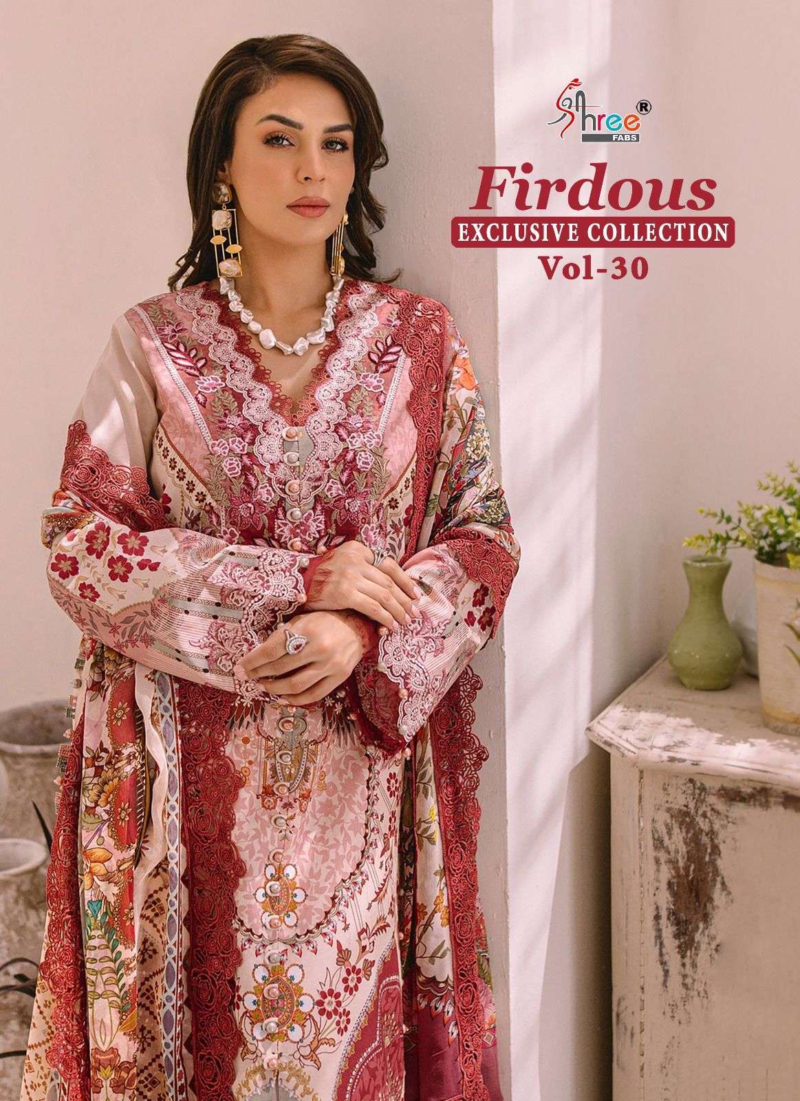 Shree fabs firdous exclusive collection vol 30 Cotton with f...