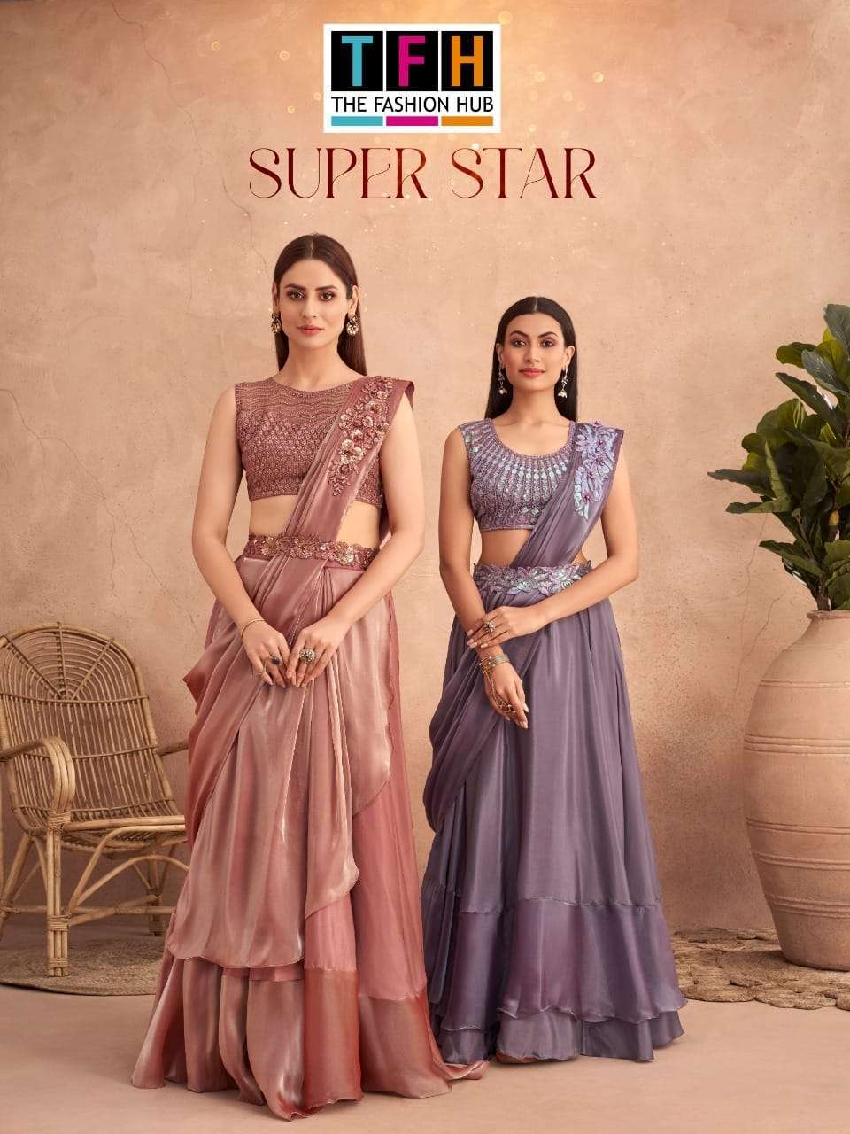 TFH SUPER STAR FANCY Look Designer Bollywood style ready to ...