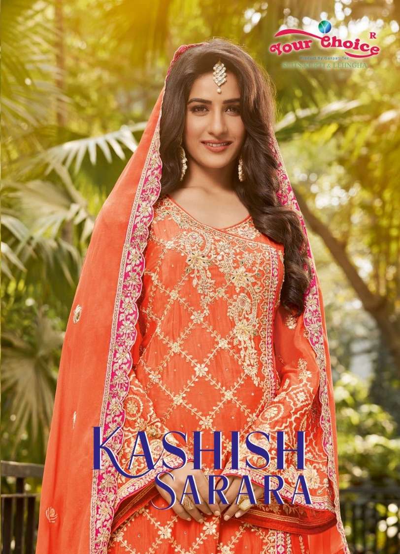 Your Choice Kashish Georgette with fancy hand work festival ...