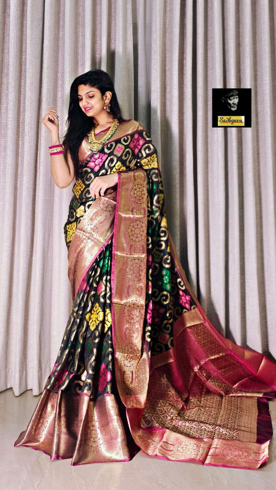 Chitra vol 3 Banarasi silk with Handloom weaving design sare...