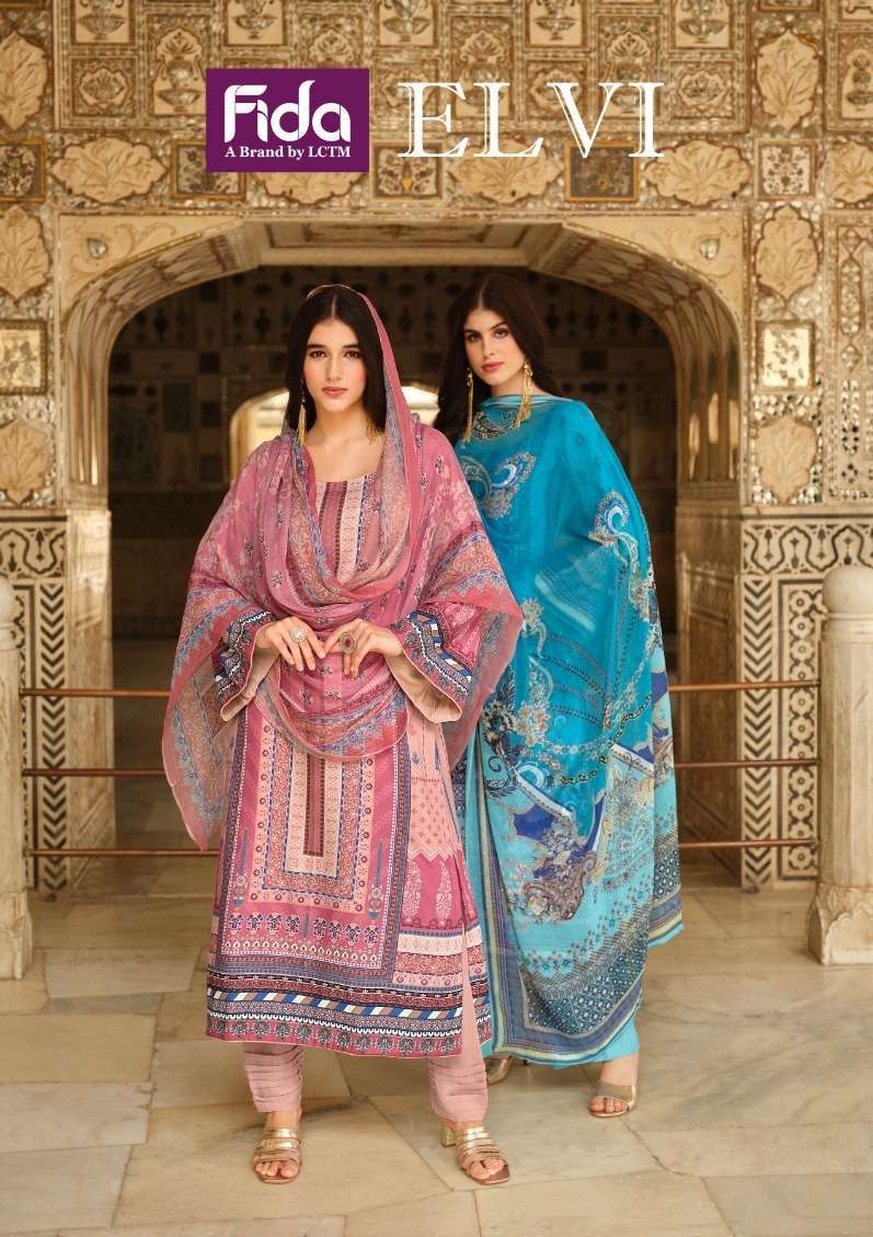 Fida Elvi Fancy Digital Printed Winter special salwar kameez...