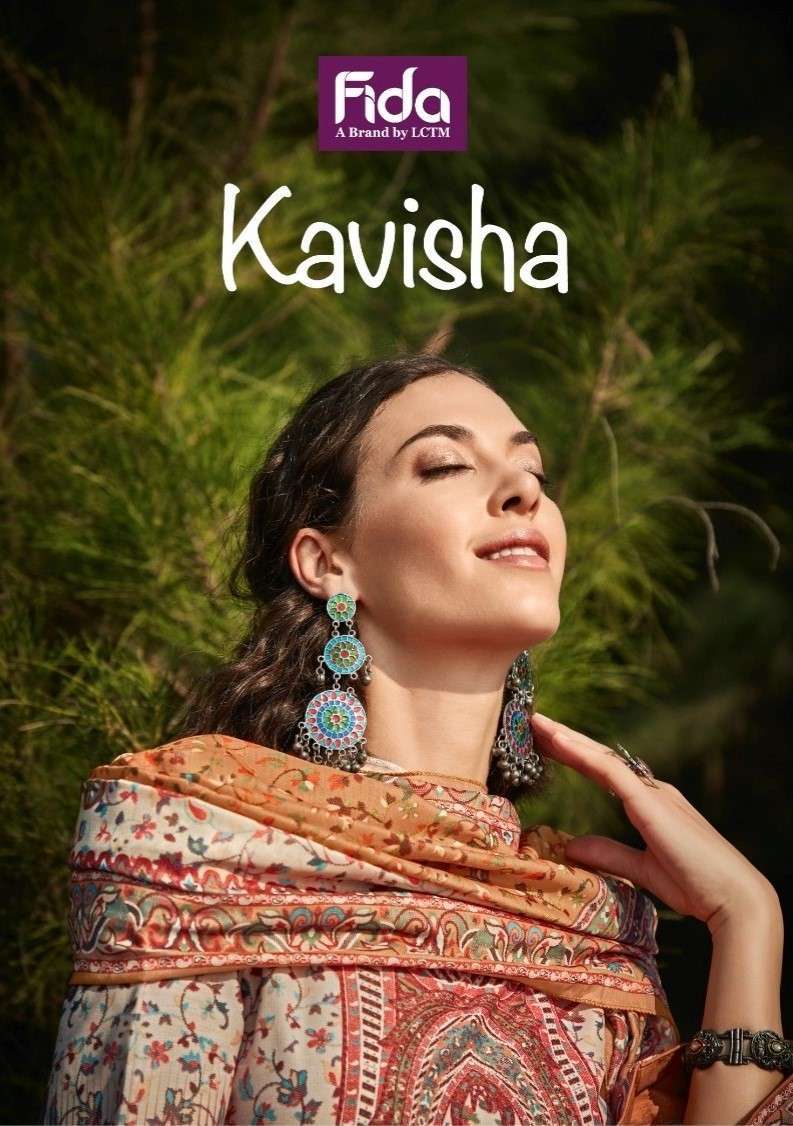 Fida Kavisha Pakistani Woolen Winter special suits collectio...