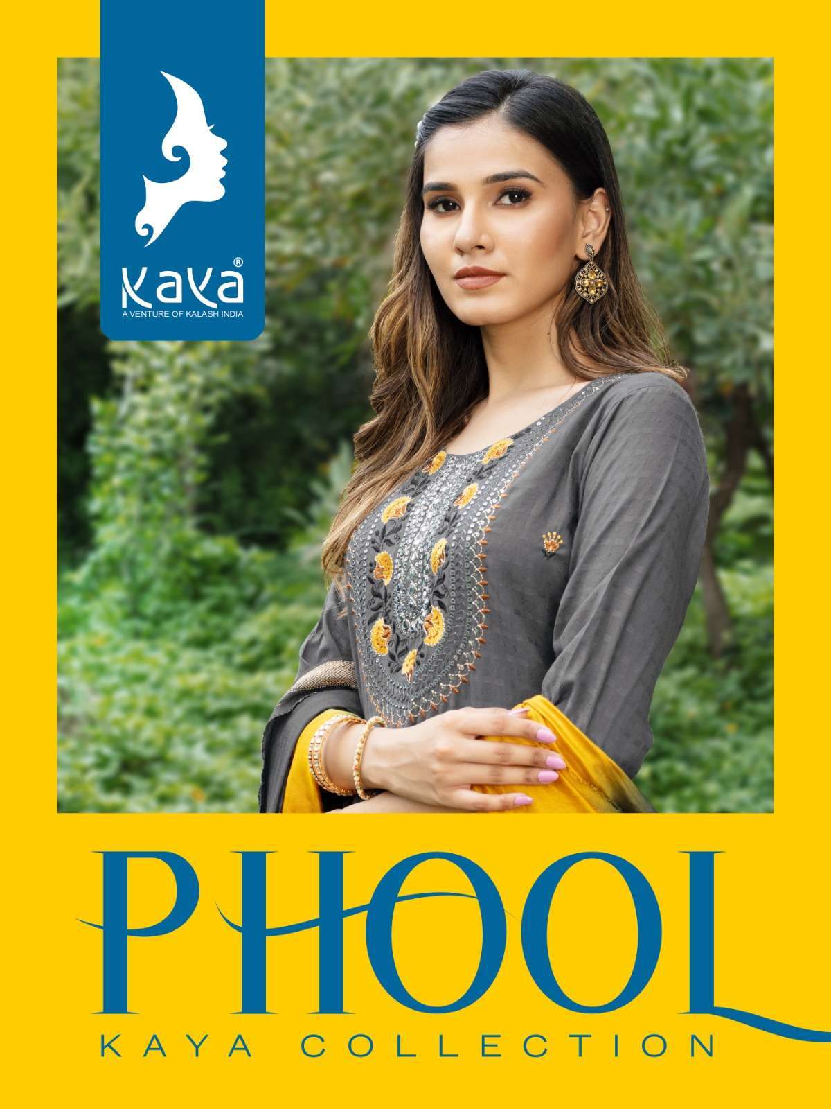 Kaya Phool rayon with fancy Look Readymade suits collection ...