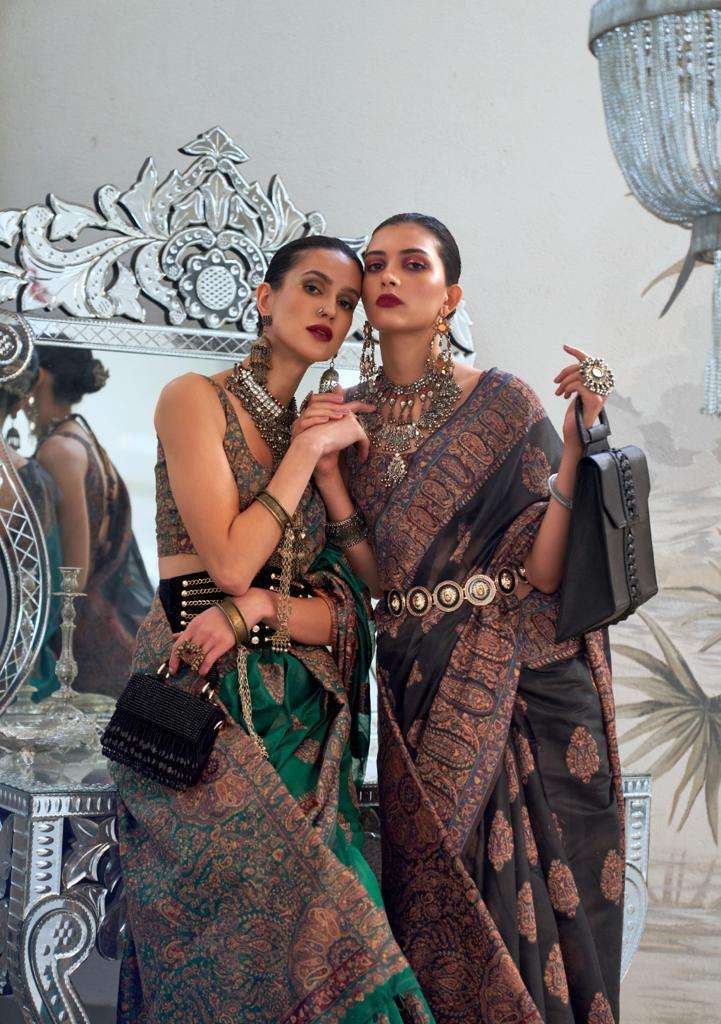 Rajtex Kqaalib Silk Modal Heavy Kashmiri Handloom Weaving De...