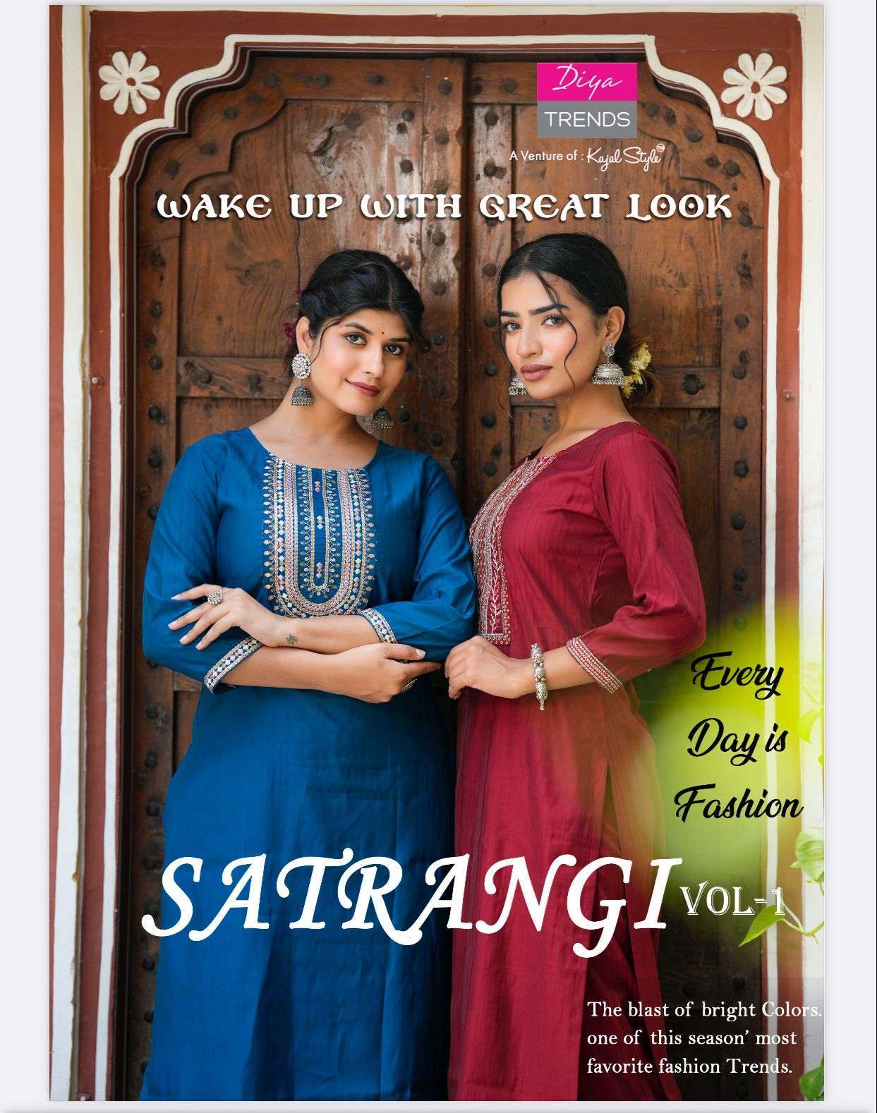 Diya Trends Satrangi vol 1 Muslin silk with festival special...