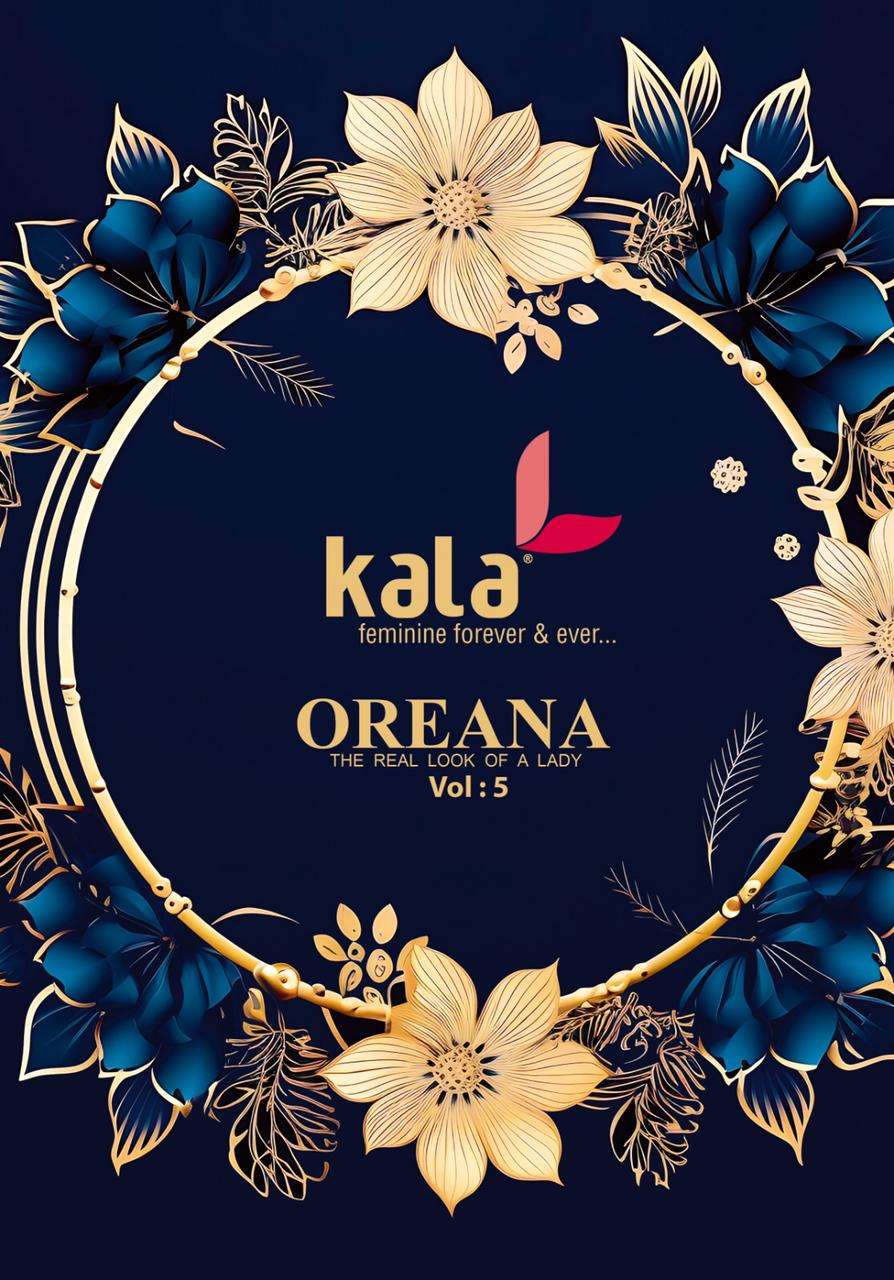 KALA OREANA VOL 5 Cotton With Printed Readymade suits collec...