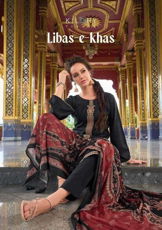 Kilory Trends Libas E Khas Winter Wear Pashmina With fancy S...