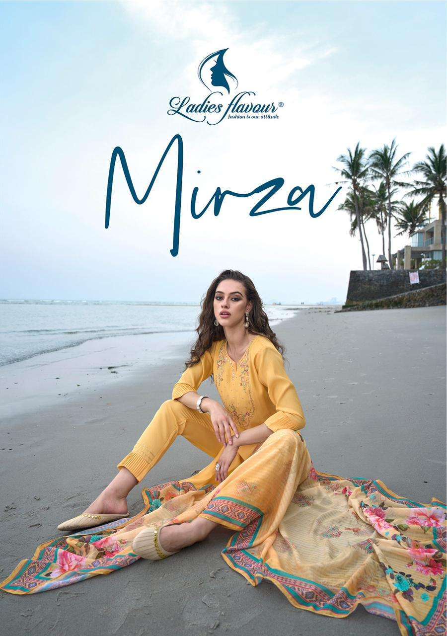 Ladies Flavour Mirza Chandrei Modal silk with Digital Printe...