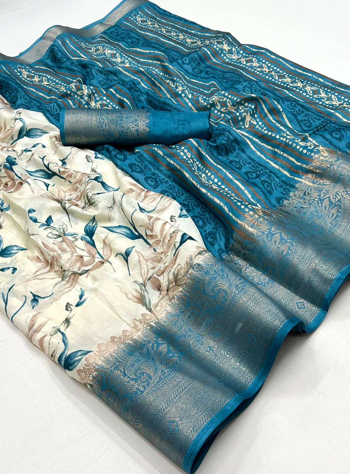 Latest Festival Special Dola SIlk with Jacquard Weaving Bord...