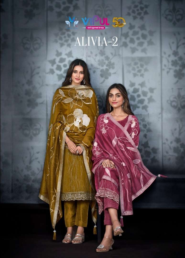 Vipul fashion Alivia vol 2 Festival Special Designer salwar ...
