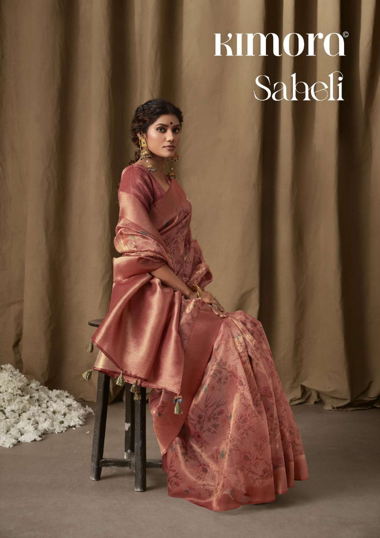 Kimora fahsion Saheli Banarasi silk with jacquard Weaving De...