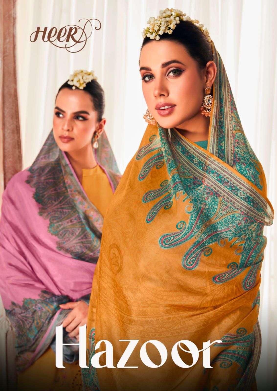 Kimora Fashion Heer Hazoor Winter Speical Pashmina Silk with...
