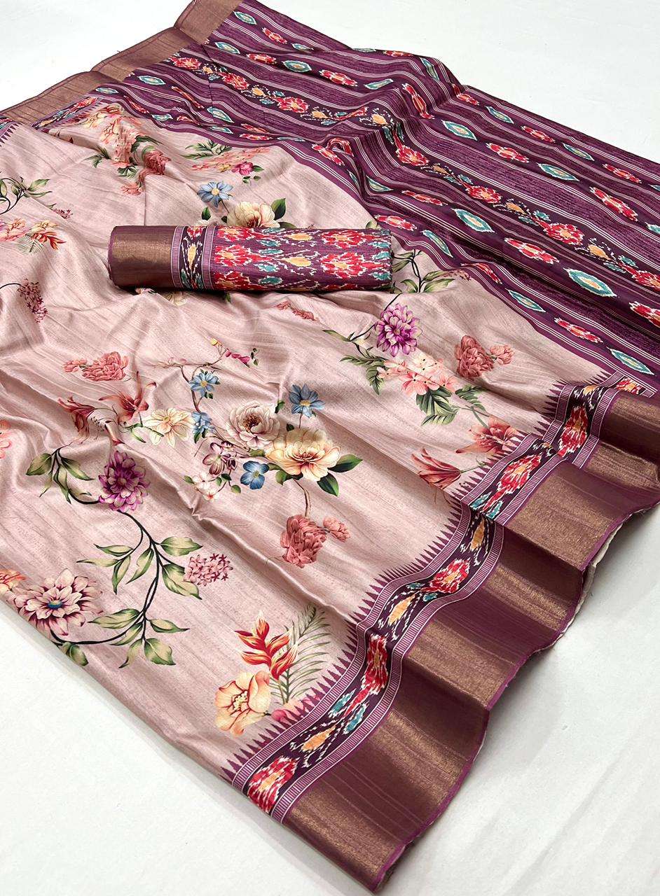 Lt fabrics kashvi creation Madhubala Vol 4 Tusser silk with ...