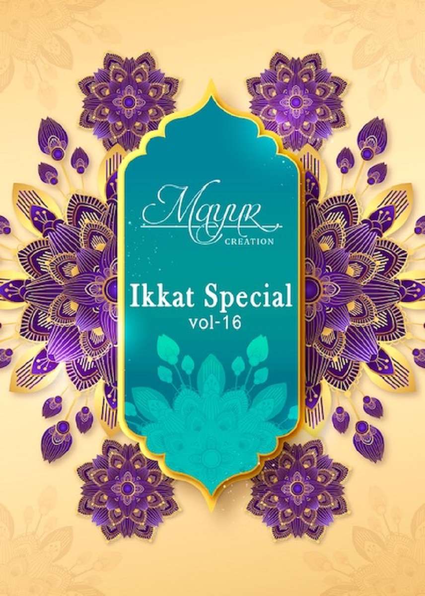 MAYUR IKKAT SPECIAL VOL-16 Cotton with printed Regular wear ...