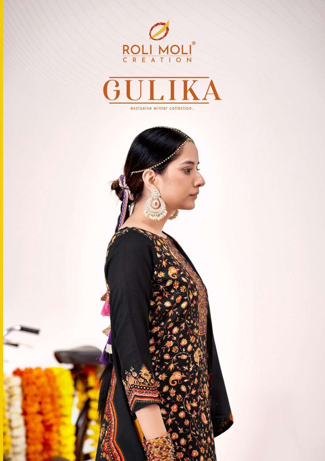 Rolimoli Creation Gulika Pashmina Silk with digital Printed ...
