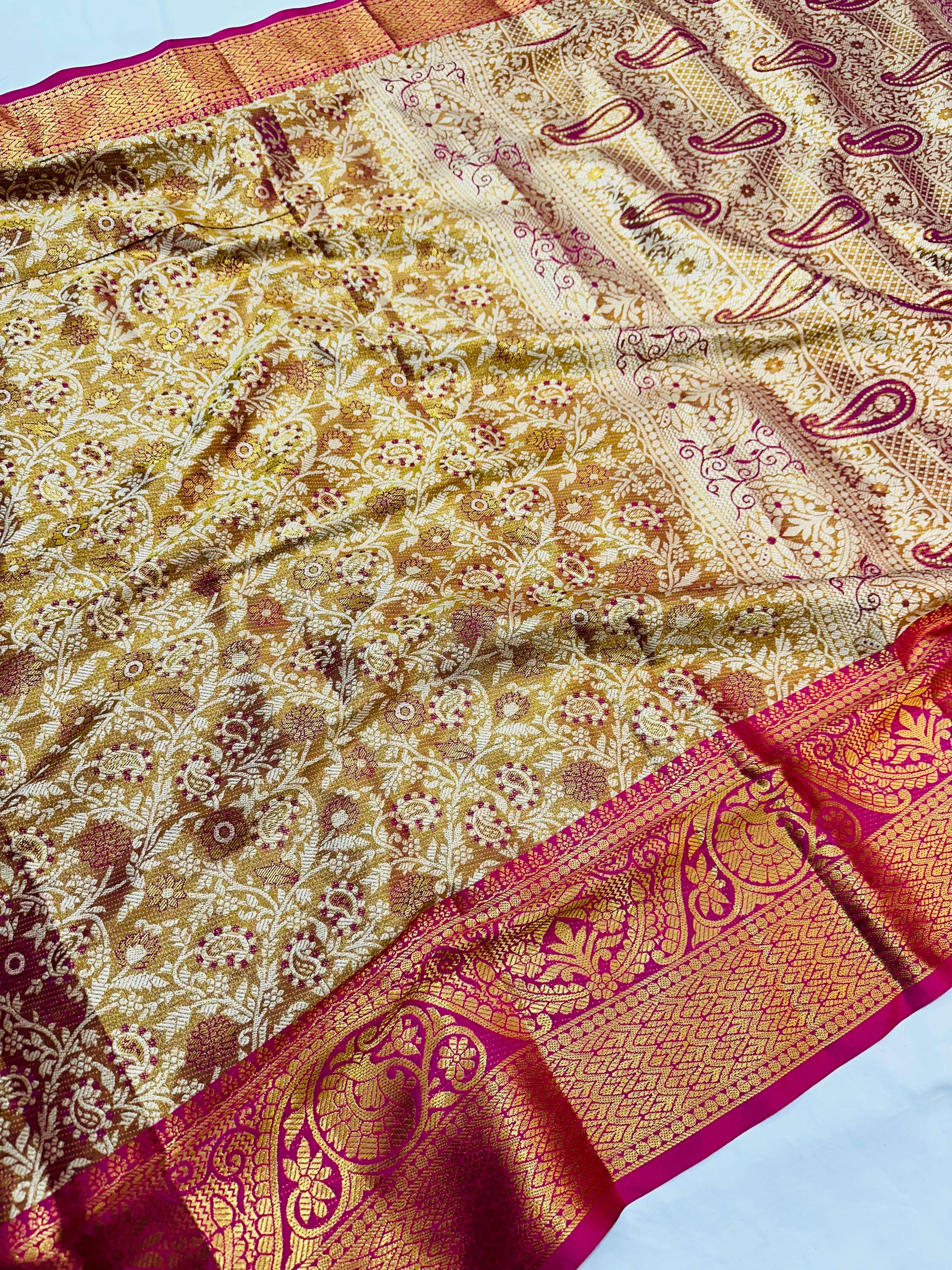 Sravanti vol 10 Kanjivaram Silk with Weaving Design Festival...