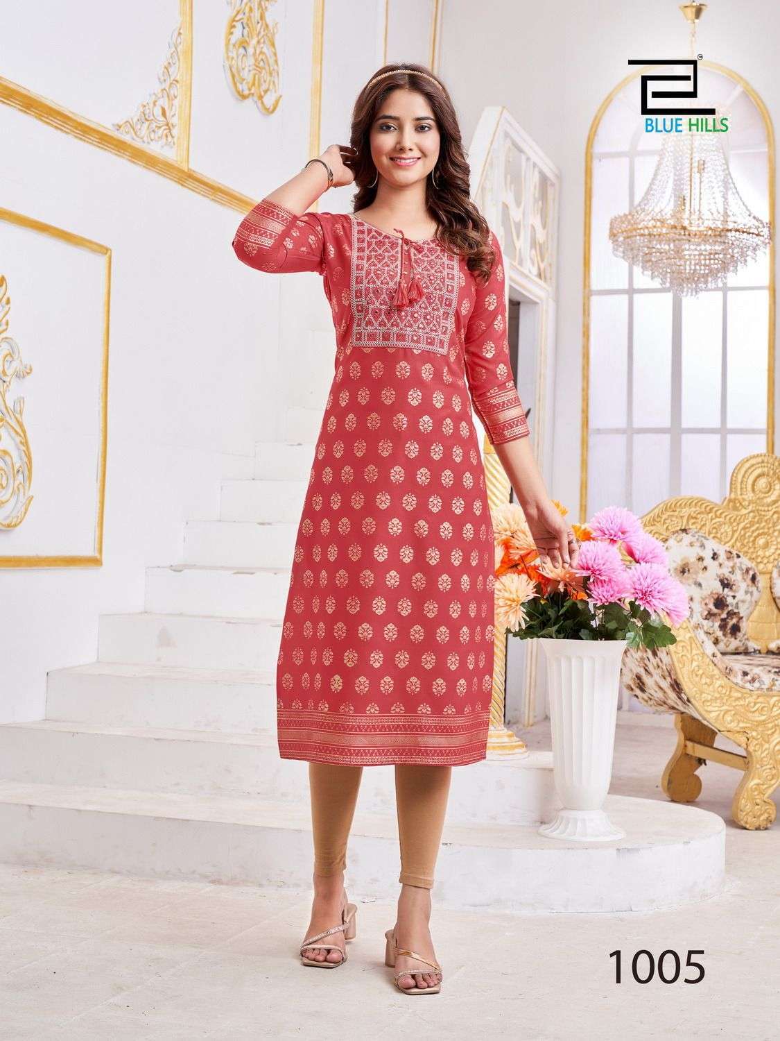 Blue Hill Big Boss Rayon with fancy Kurti collection at best...