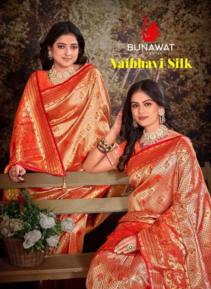 bunawat vaibhavi silk vol 1 wedding Special banarasi silk sa...