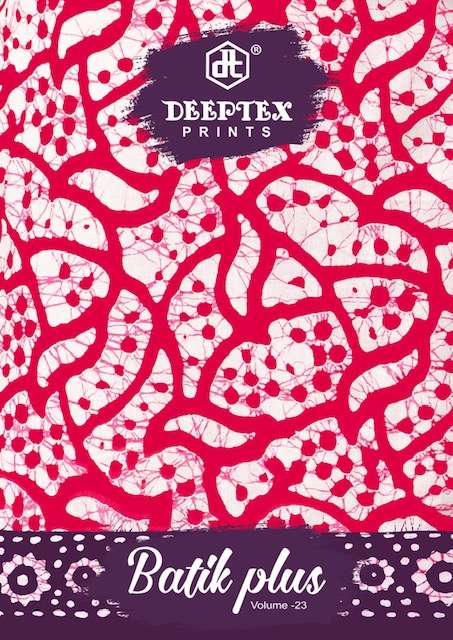 DEEPTEX BATIK PLUS VOL 23 Cotton with Printed Regular wear D...