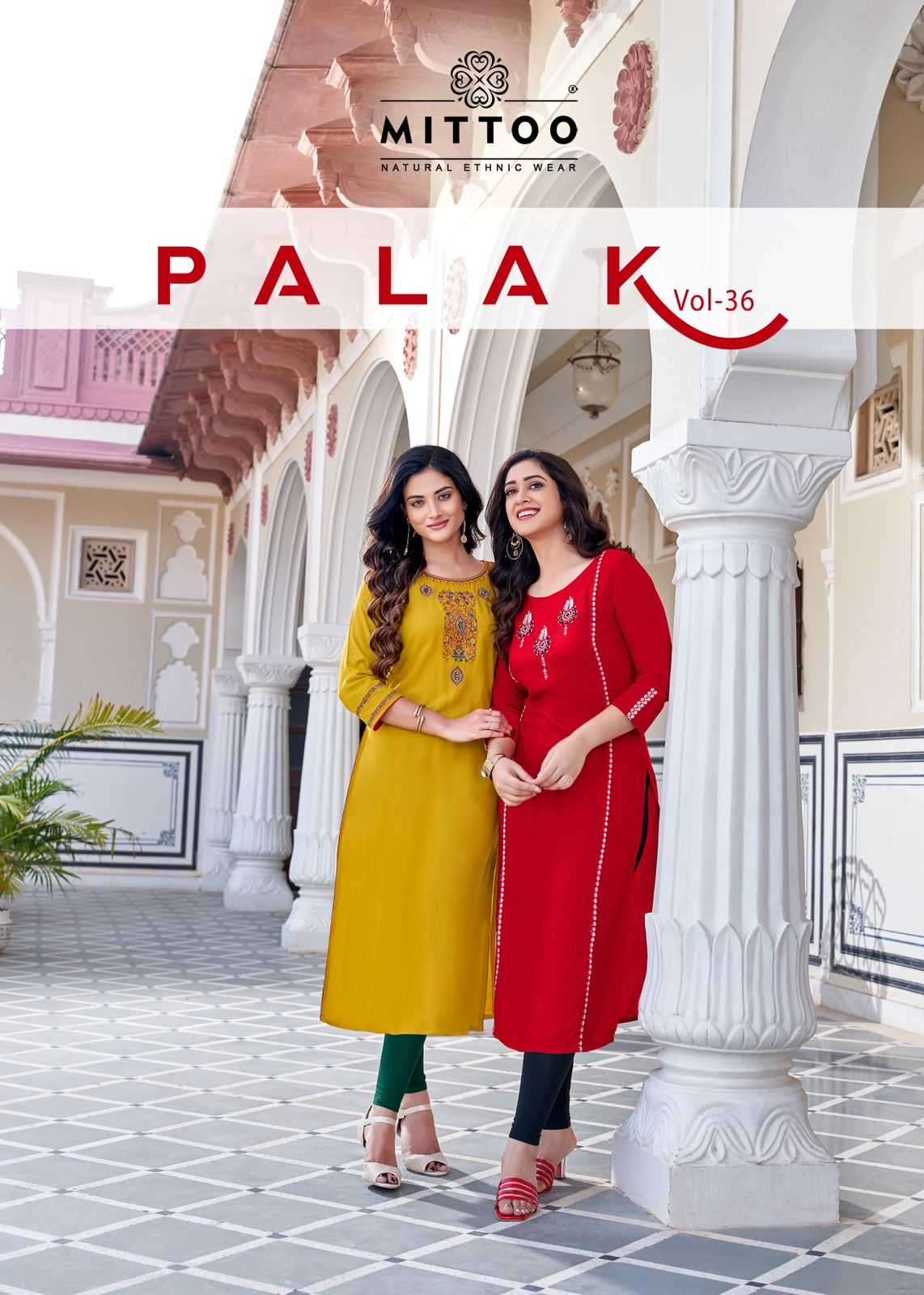 mittoo palak vol 36 Rayon with Fancy Readymade suits collect...