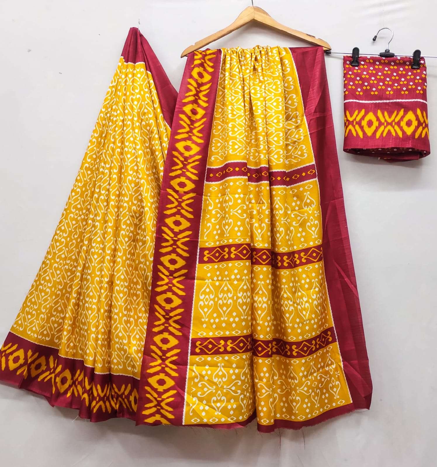 Regular Wear Dola Silk with Printed Soft Material Saree coll...