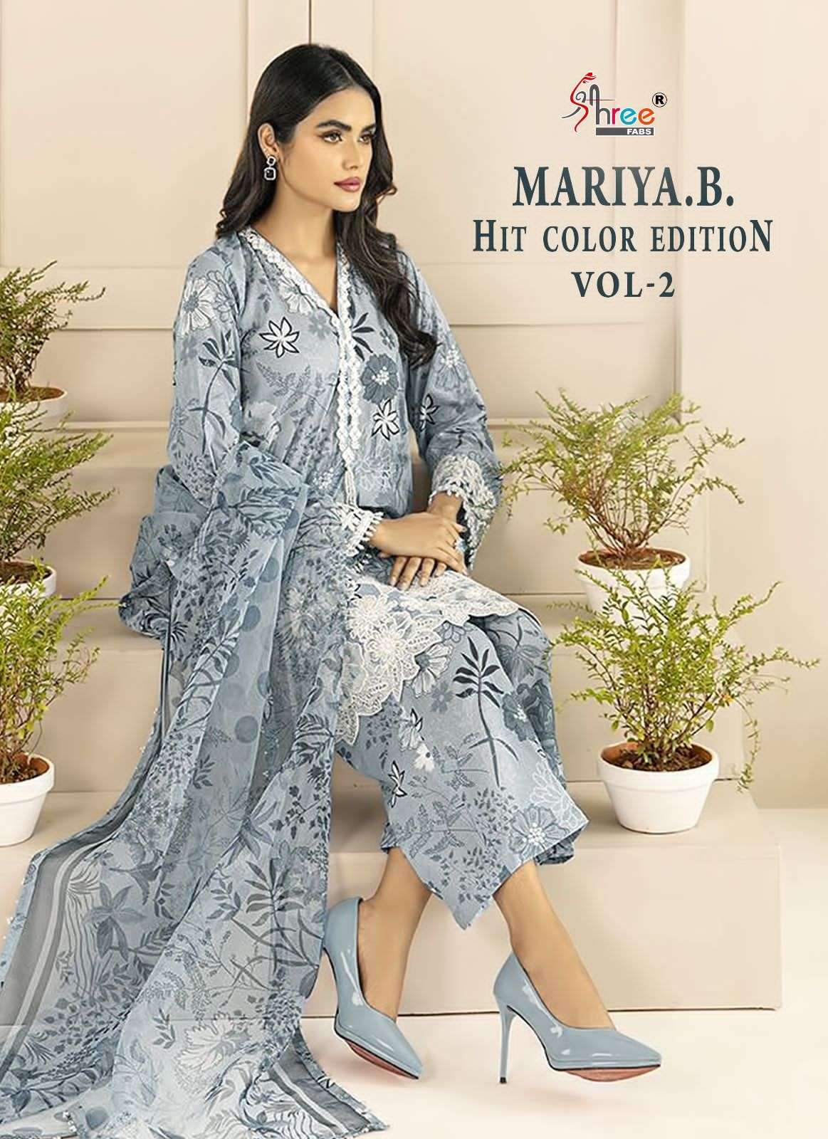 Shree Fabs Maria B Hit Color Edition Vol 2 Cotton With Print...