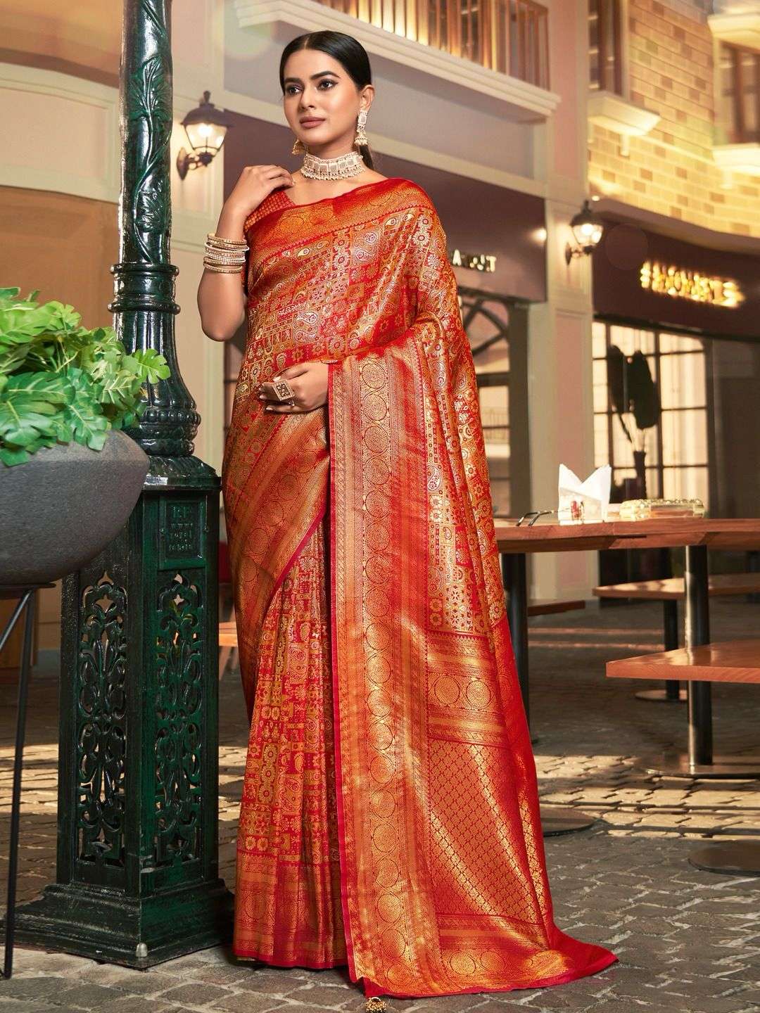 Vaibhavi Silk Vol 5 Kanjivaram silk with fancy Saree collect...