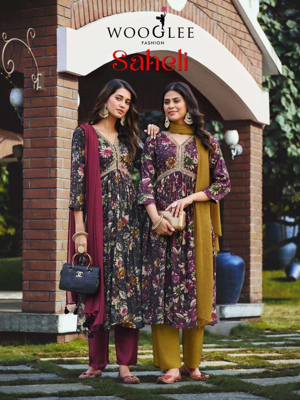 Woogle Saheli Modal Print With designer readymade suits coll...