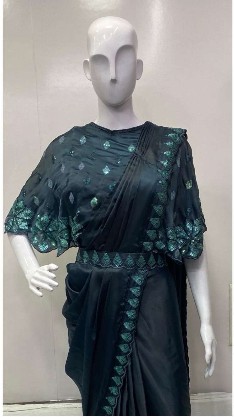 Party Special New Style Ready to wear saree collection at be...