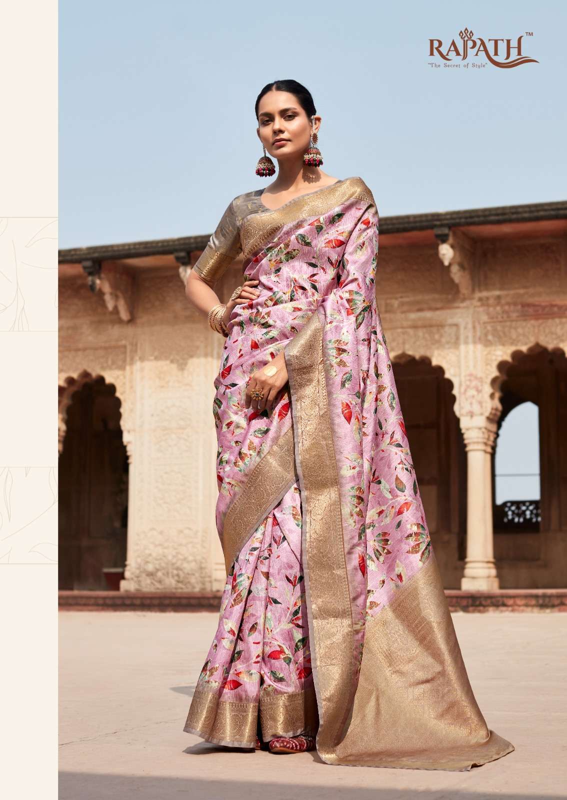 Rajpath KAVYA SILK Handloom Silk with Digital Printed Party ...