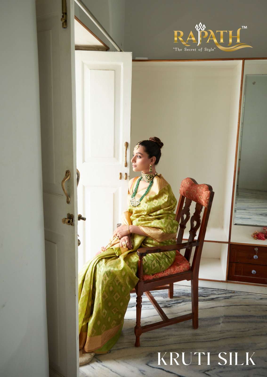Rajpath Kruti Silk Organza with Weaving design saree collect...