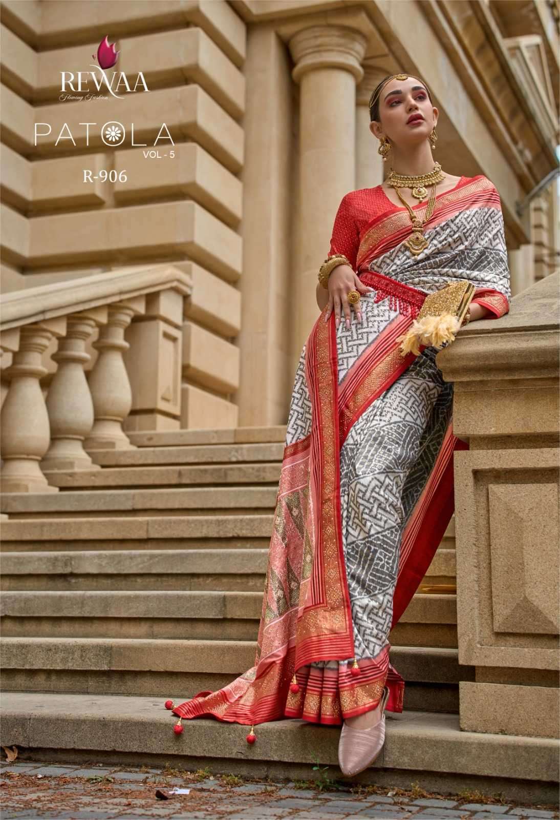 Rewaa Fashion patola vol 5 Silk with Traditional Patola sare...