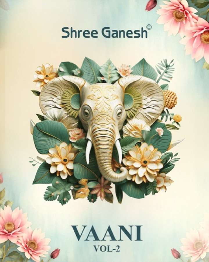 Shree Ganesh Vaani vol 2 Cotton with Printed Regular wear Dr...