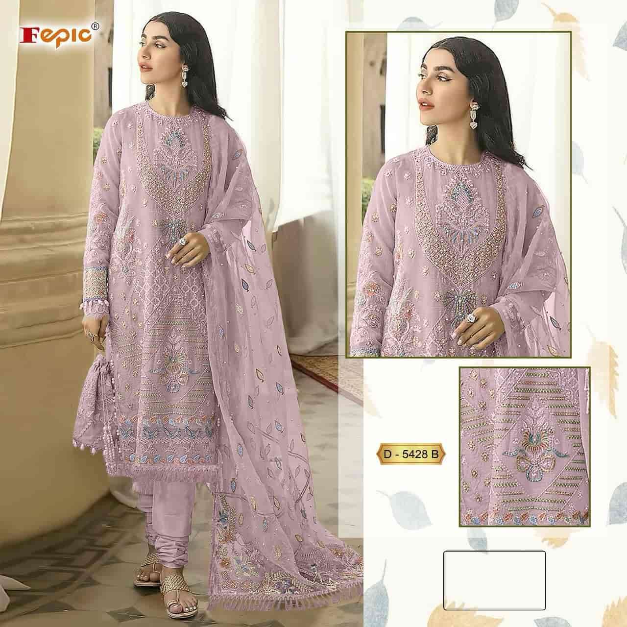 FEPIC D 5428 GEORGETTE WITH EMBROIDERY PAKISTANI SALWAR KAME...