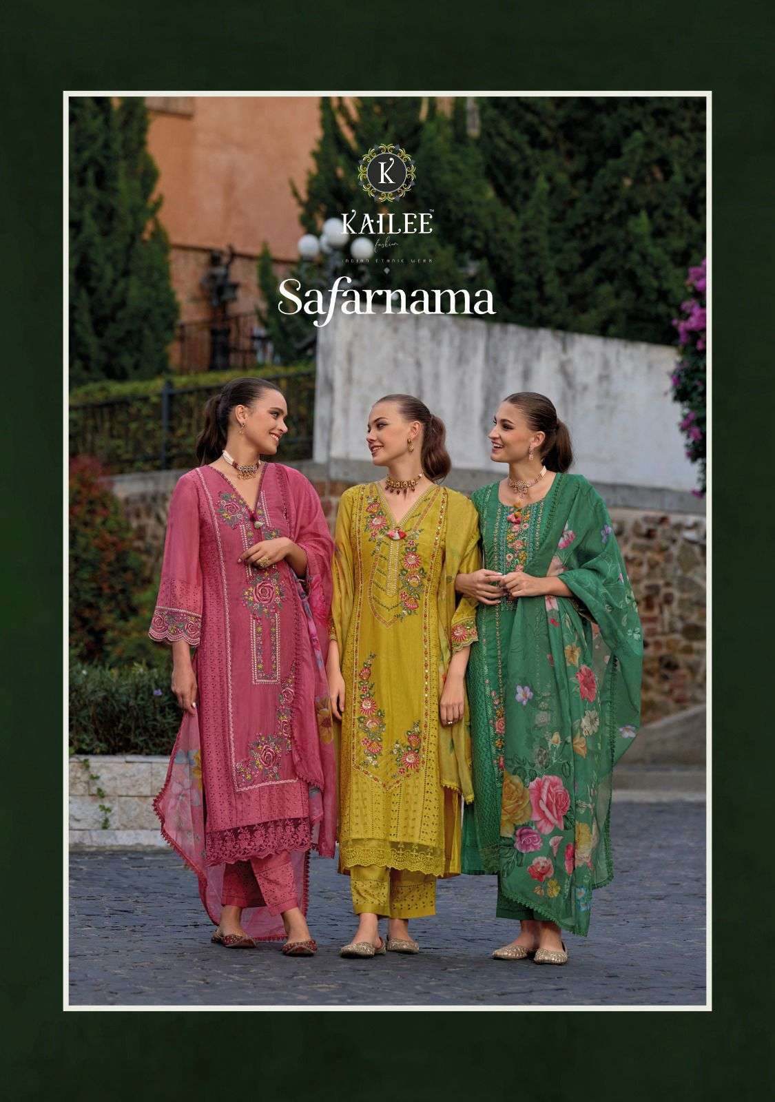 Kailee Fashion safarnama vol 3 silk with designer readymade ...